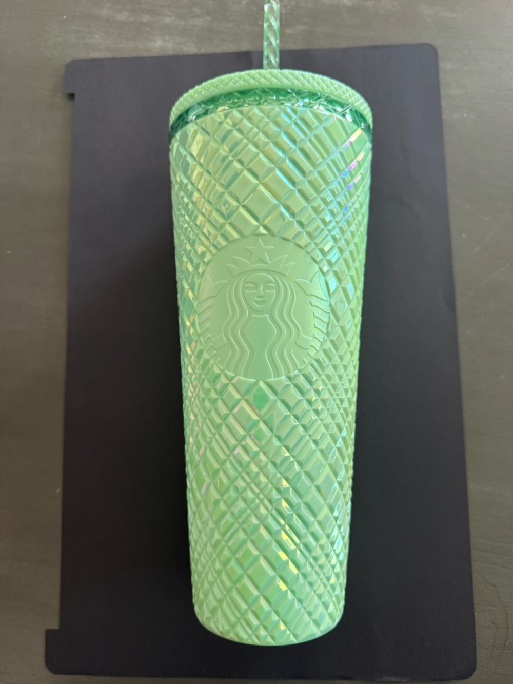 Starbucks Mint Green Textured Studded Tumbler with Straw